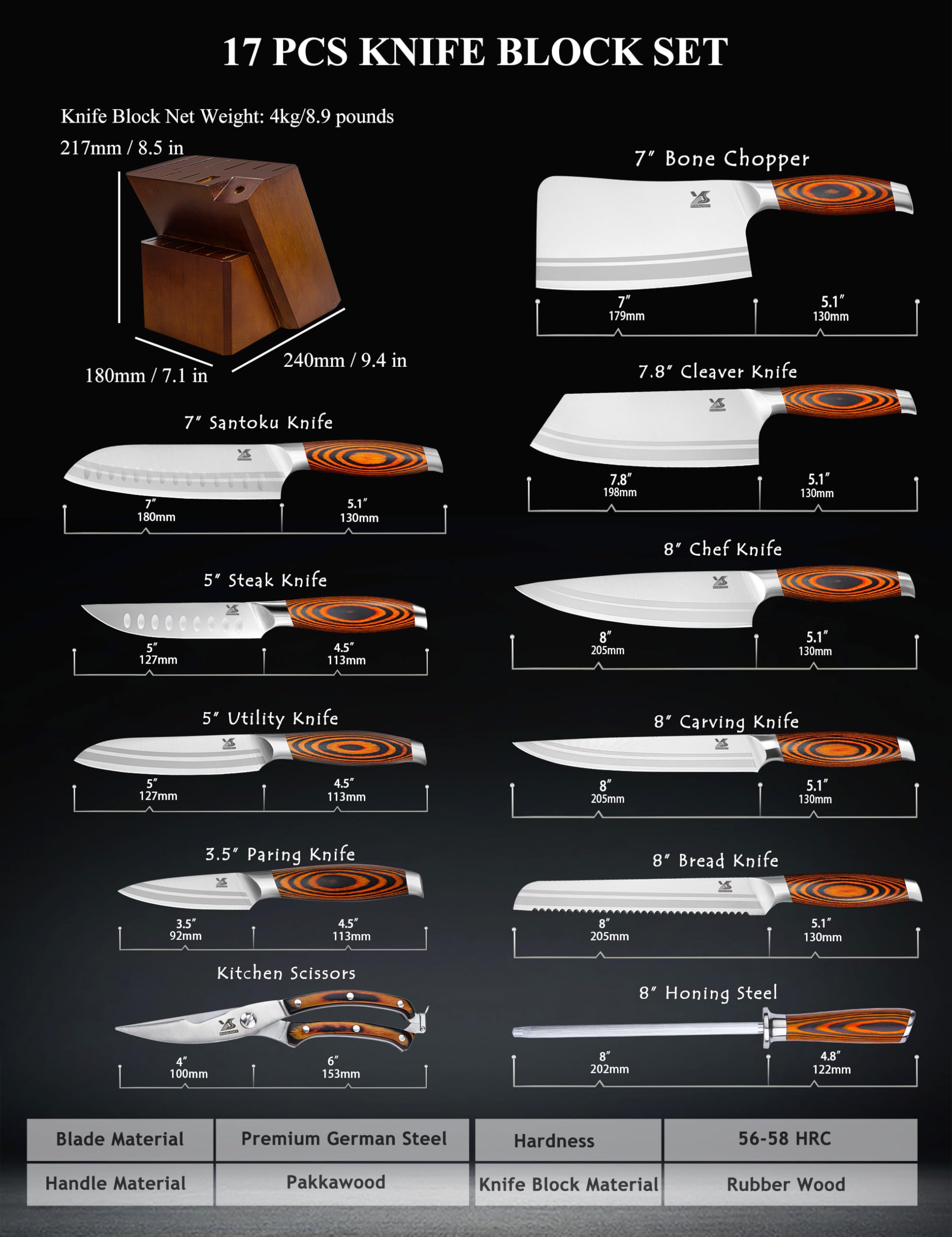 MSY BIGSUNNY satin finish blade with premium look