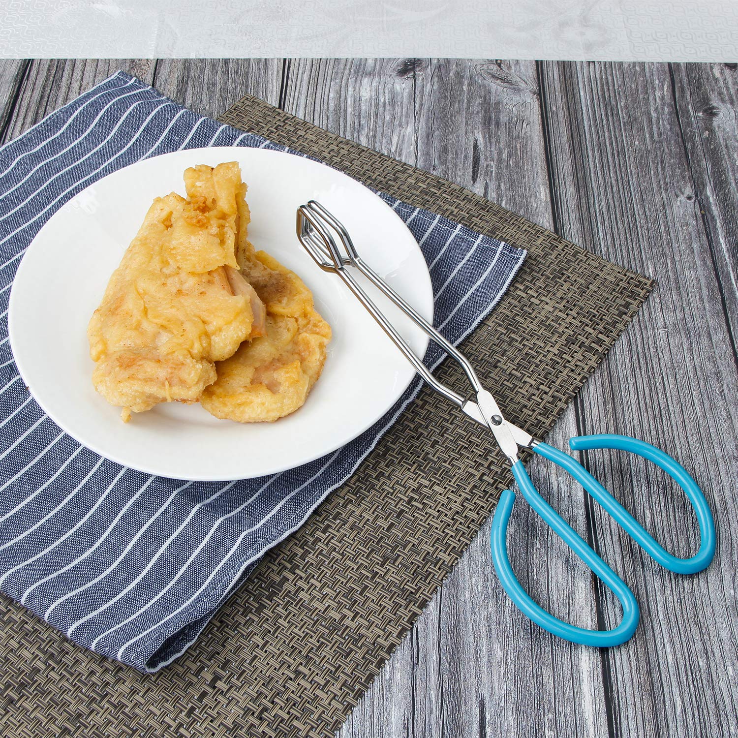 MSY BIGSUNNY non-odor, non-toxic tongs with heat resistance for high-temp cooking.