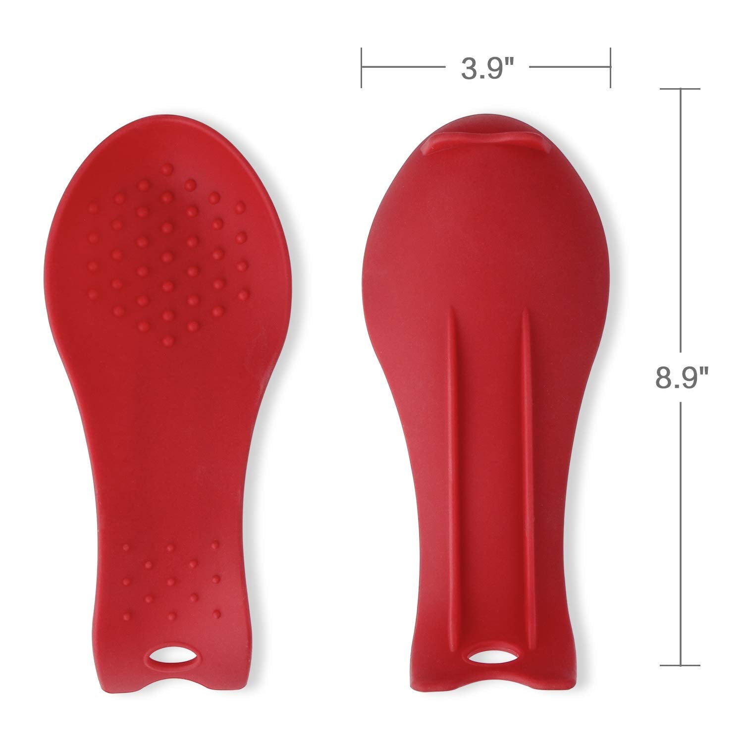 MSY BIGSUNNY silicone spoon rest anti-skid helps utensils stay in place.