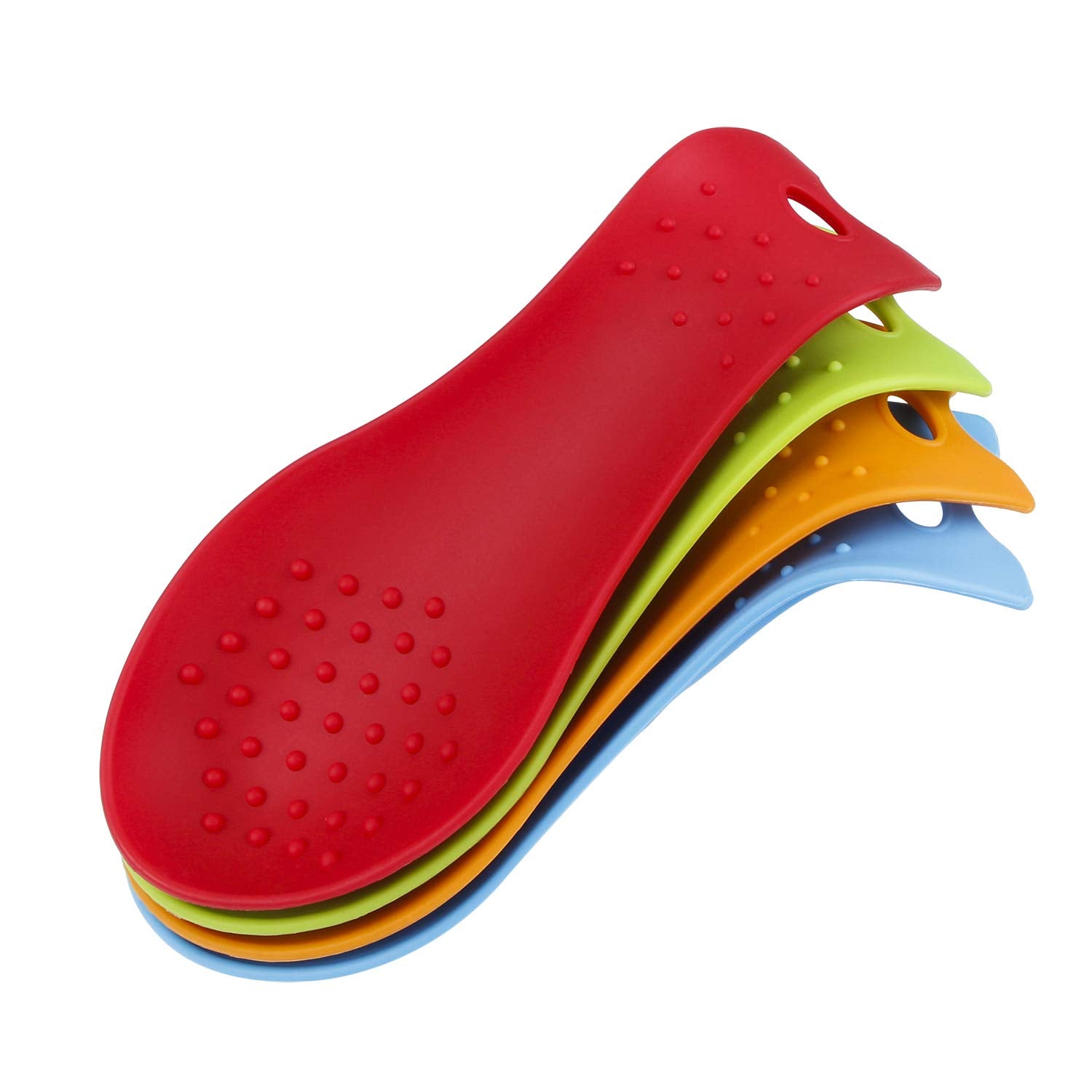 MSY BIGSUNNY food-grade silicone spoon rest ensures safe kitchen use.
