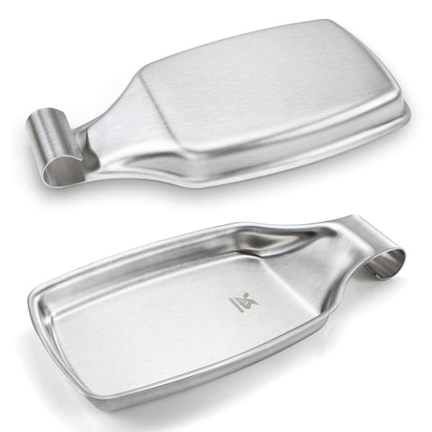 Two-pack MSY BIGSUNNY spoon rests for organized counter setup