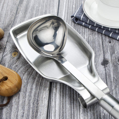 Mirror-polished MSY BIGSUNNY spoon rest for easy cleaning