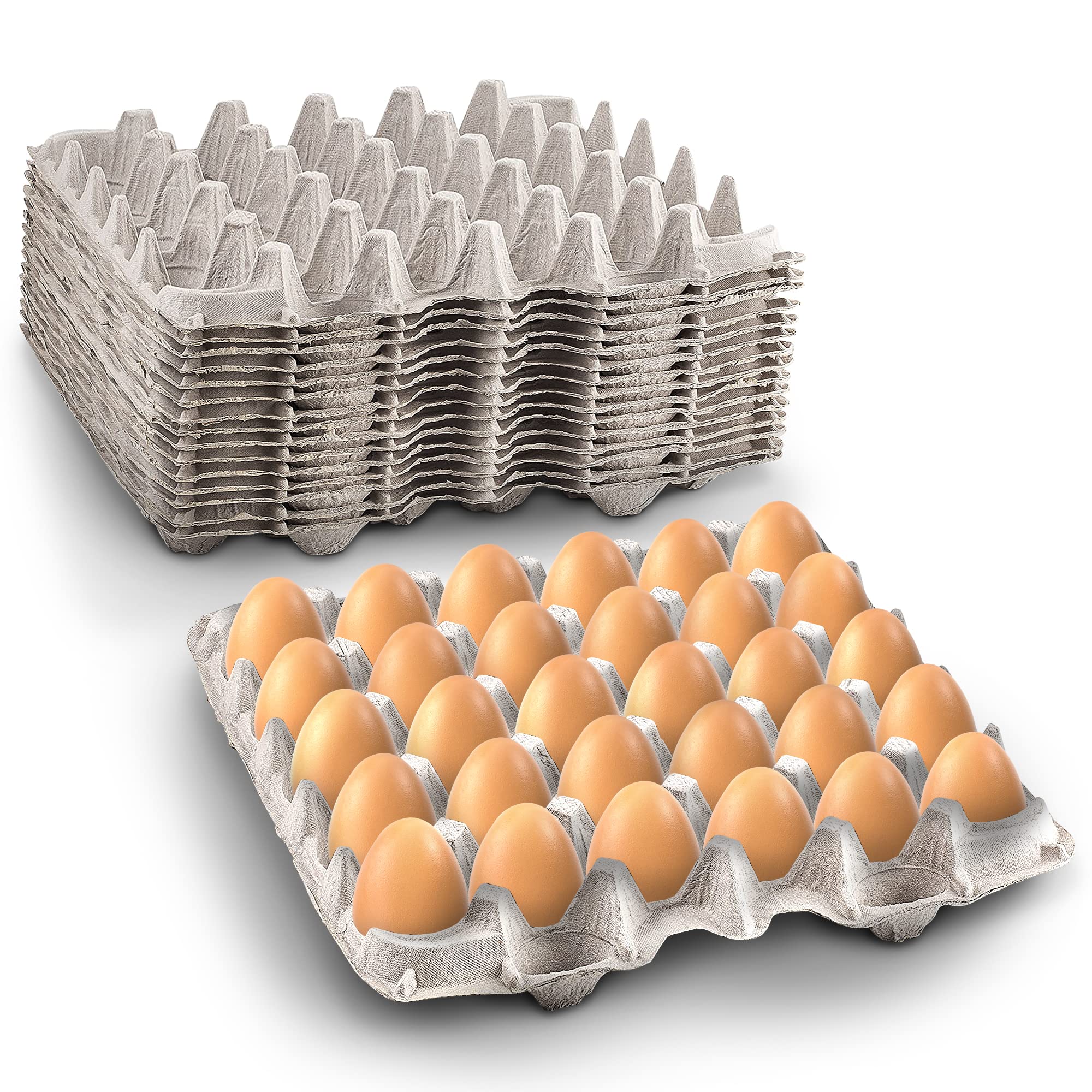 MT Products egg crate pack shown in a 15-pack arrangement for farm storage.