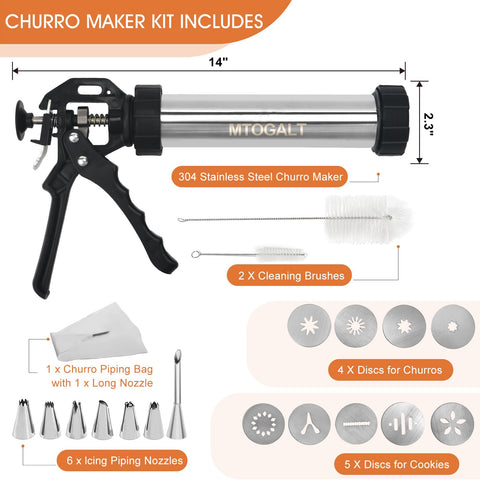 MTOGALT included cleaning brush for quick maintenance