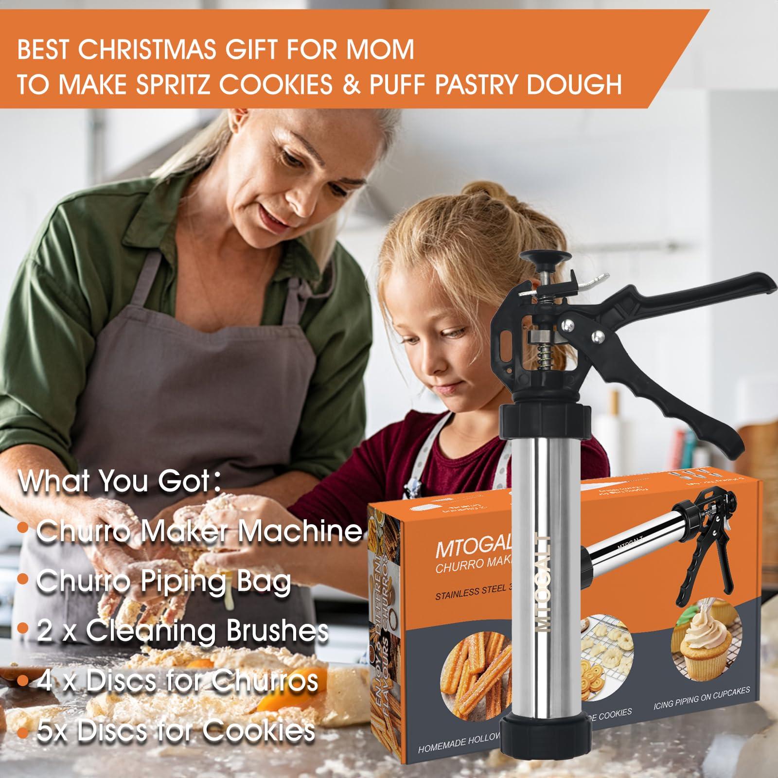MTOGALT nine discs expand dessert and cookie options