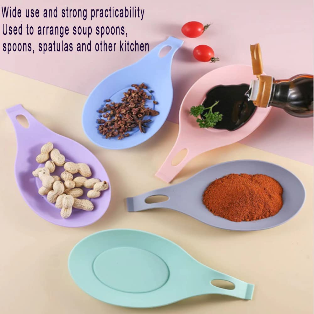 MTOMDY dishwasher-safe spoon rest simplifies cleanup after cooking.