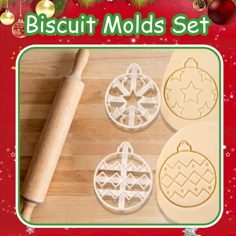 Mtruil cookie cutters for Christmas balls—easy dough release and clean cuts.