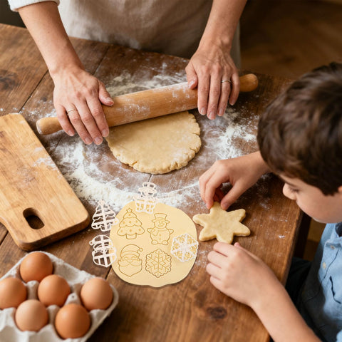 Mtruil gingerbread ornament cutters for decorative holiday baking