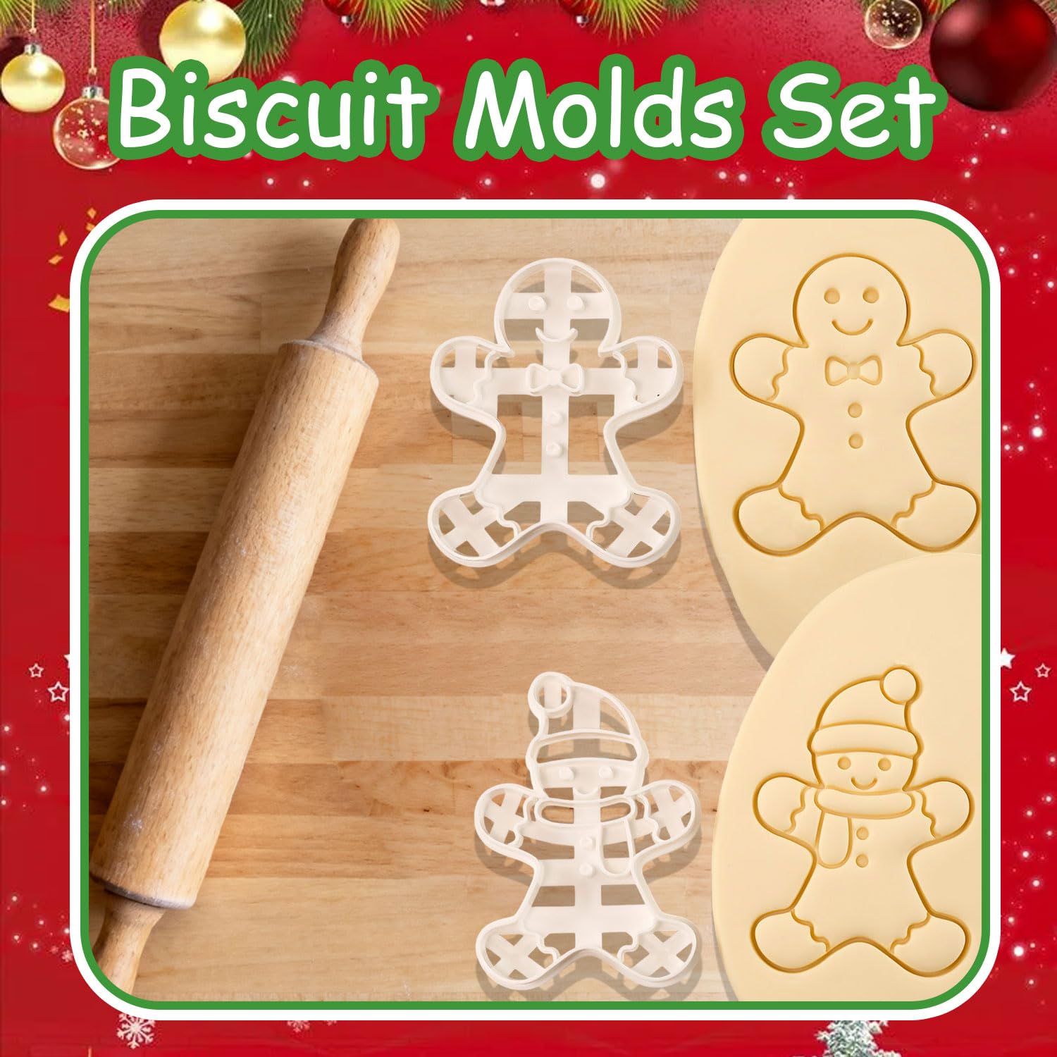 Mtruil multi-size set enables varied cookie designs for party baking
