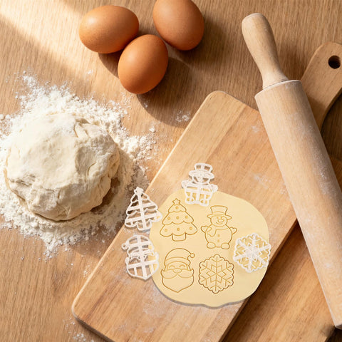 Mtruil snowman 3D cookie cutter for charming holiday treats