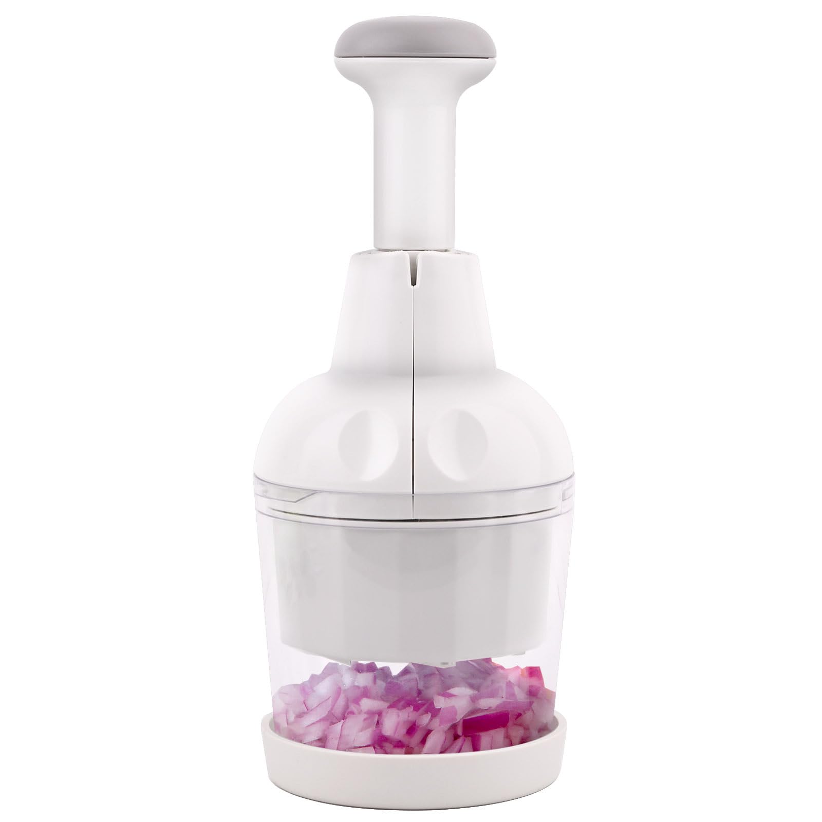 Mttobo vegetable chopper blade design enhances cutting area for quick prep