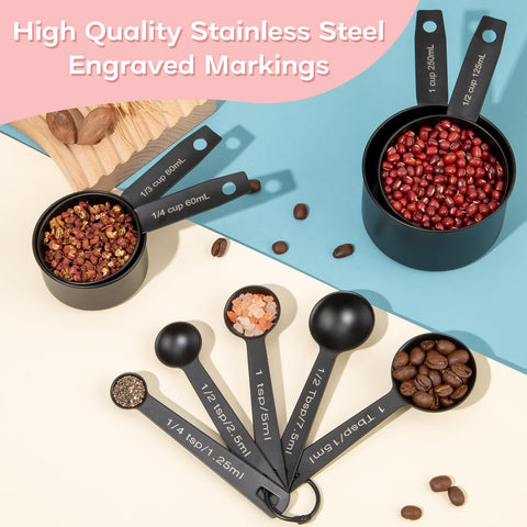 Muchtolove set stacked for compact storage after cooking.