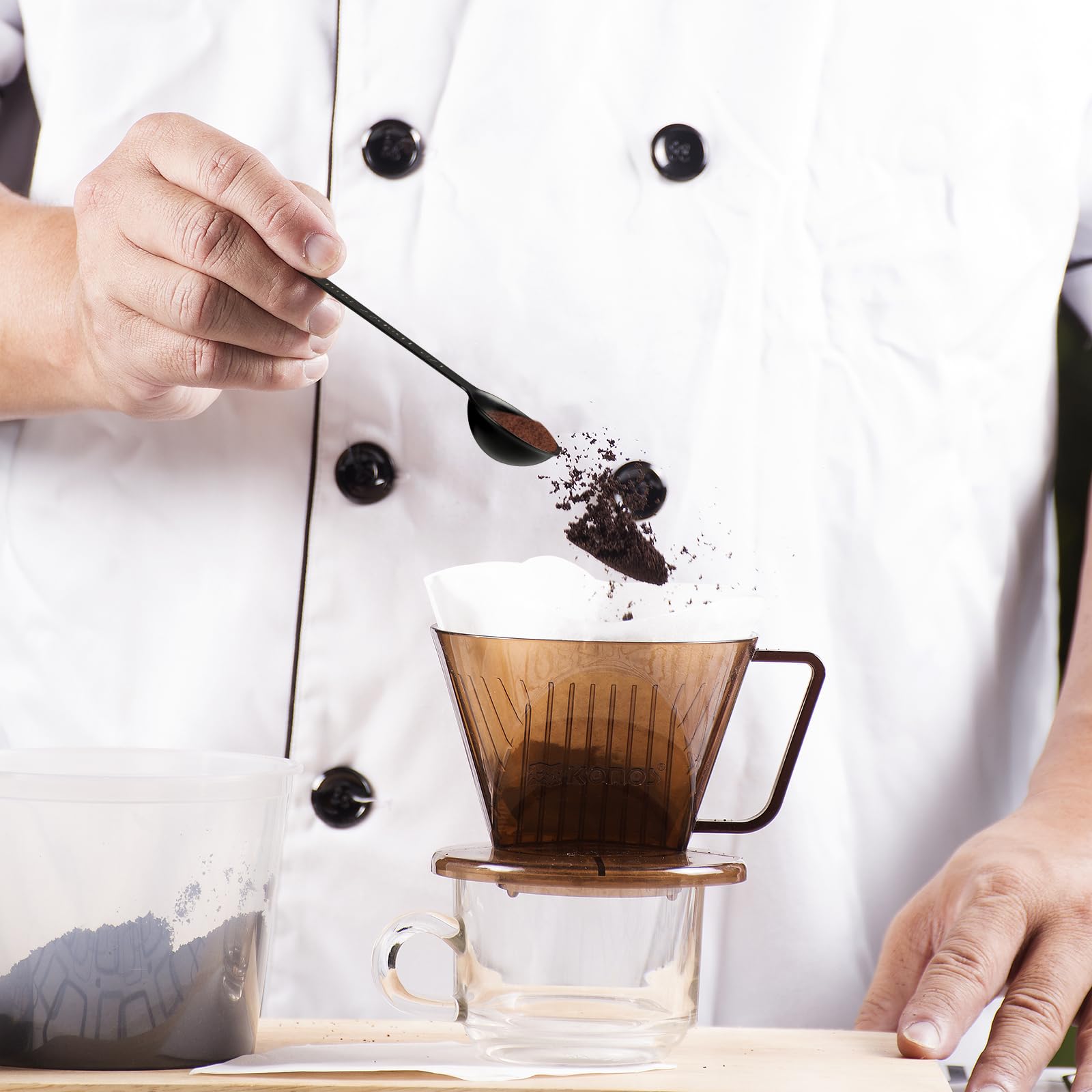Muchtolove engraved measurements on handles for quick, accurate ingredient prep.