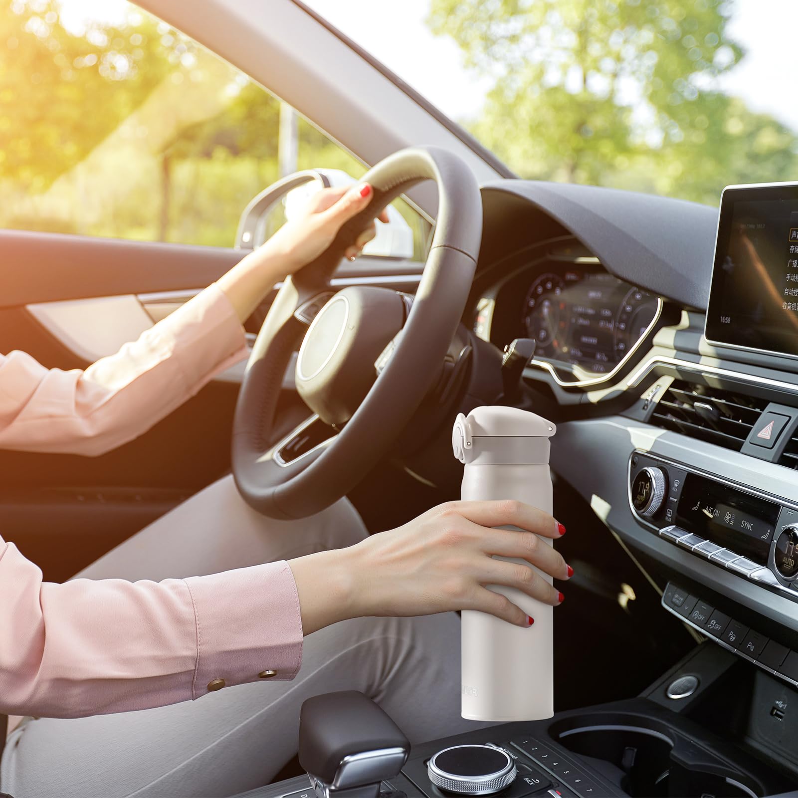 MUCR bottle ideal for work, travel, and outdoor activities.