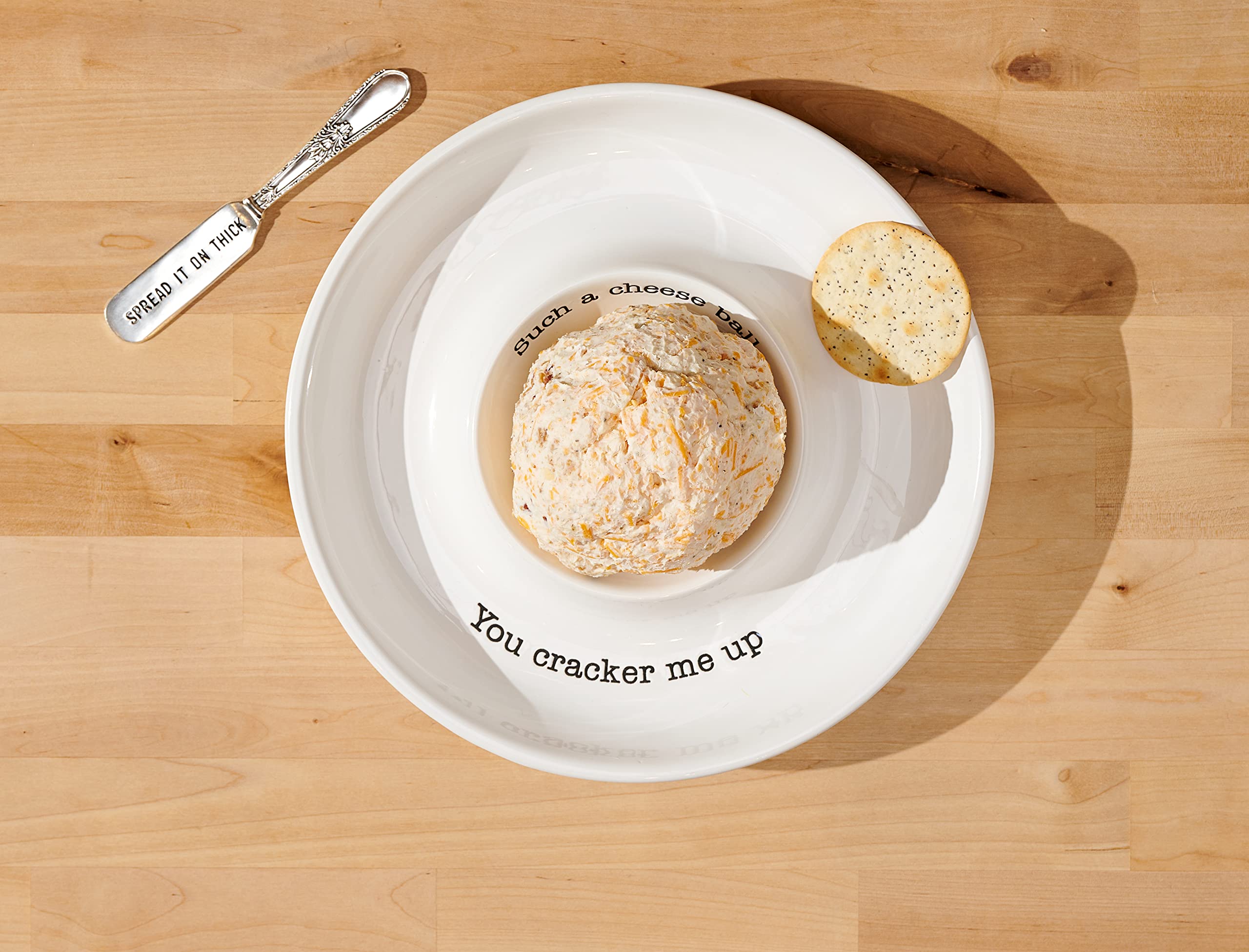 Mud Pie Circa care guide indicates dishwasher and microwave safe.