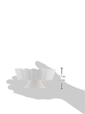 Mud Pie candy dish on pedestal elevates treats for display.