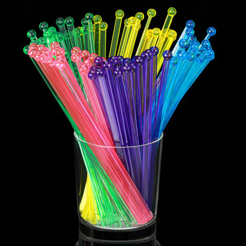 Mudder disposable crystal swizzle sticks ideal for bars and events.