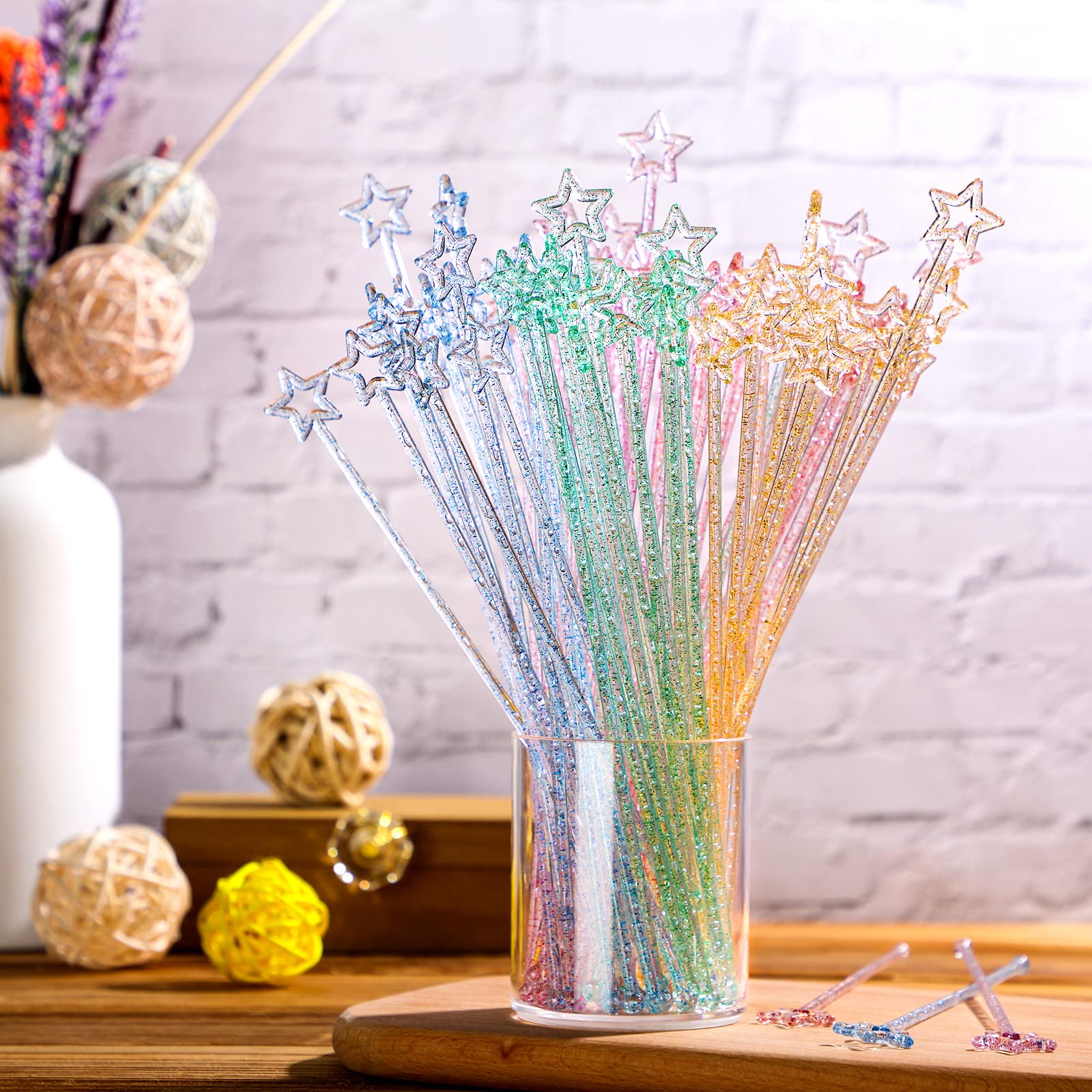 Star-top Mudder swizzle sticks designed for professional and home bars