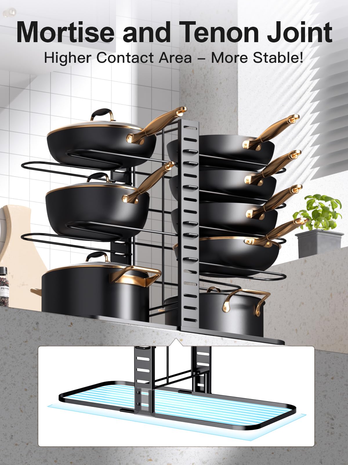 MUDEELA three DIY install methods showcased for flexible setup