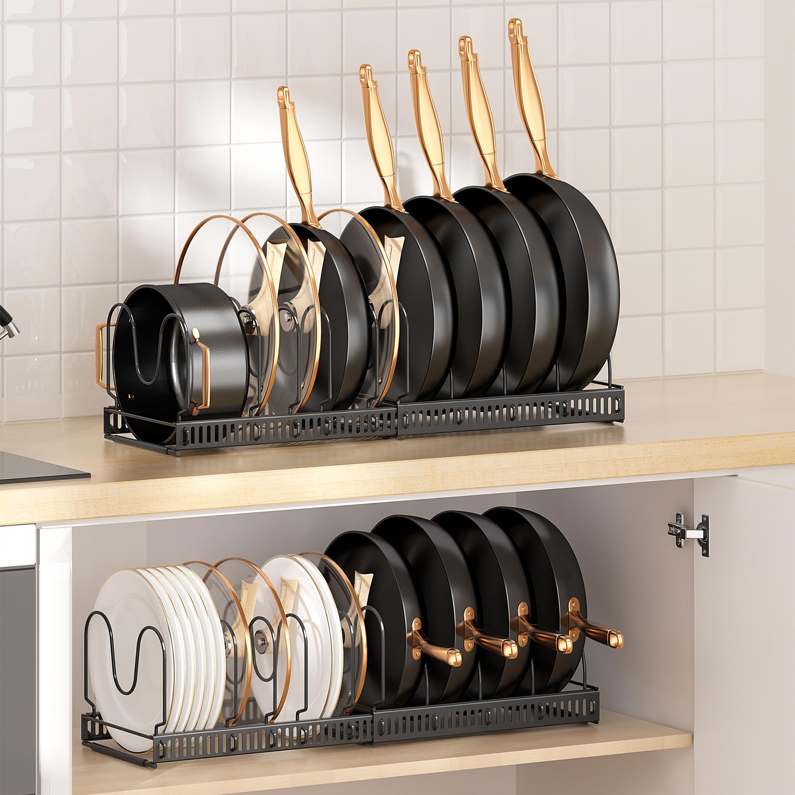MUDEELA tidy baking sheets and cutting boards with ease