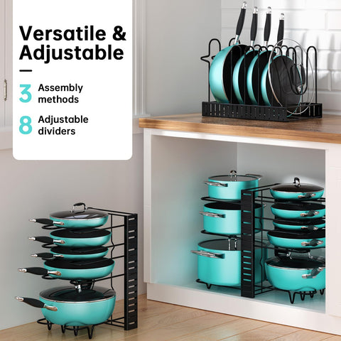 MUDEELA compact cabinet design maximizes kitchen storage space