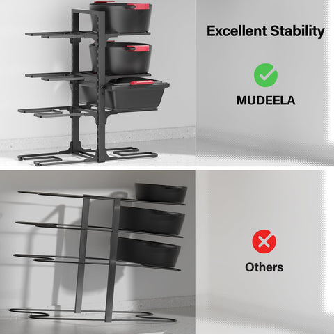 MUDEELA quick two-minute installation makes kitchen setup fast and hassle-free.
