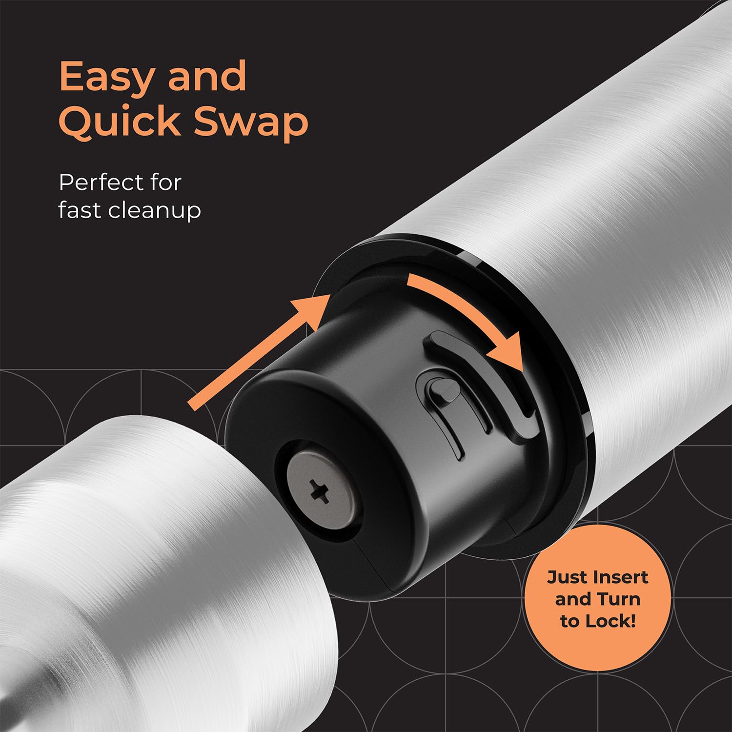 MuellerLiving immersion hand blender whisk attachment for airy batters and whipped cream.