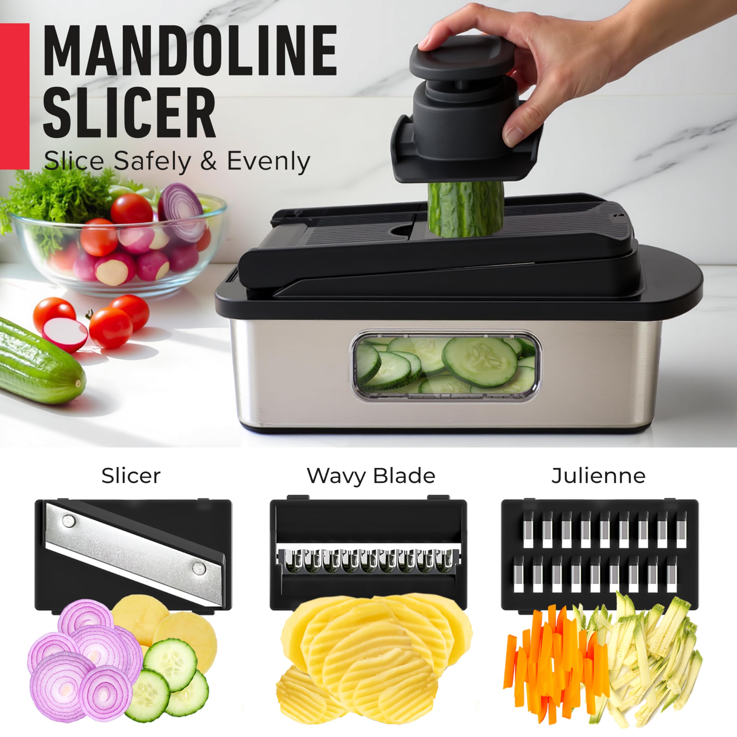 Mueller Pro-Series French fries cutter speeds up thick-cut fry prep