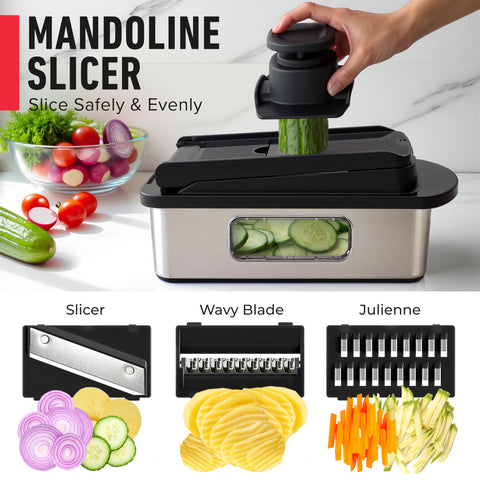 Mueller Pro-Series French fries cutter speeds up thick-cut fry prep