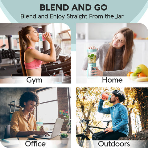 Mueller Smoothie Blender one-touch pulse for fast, smooth results.