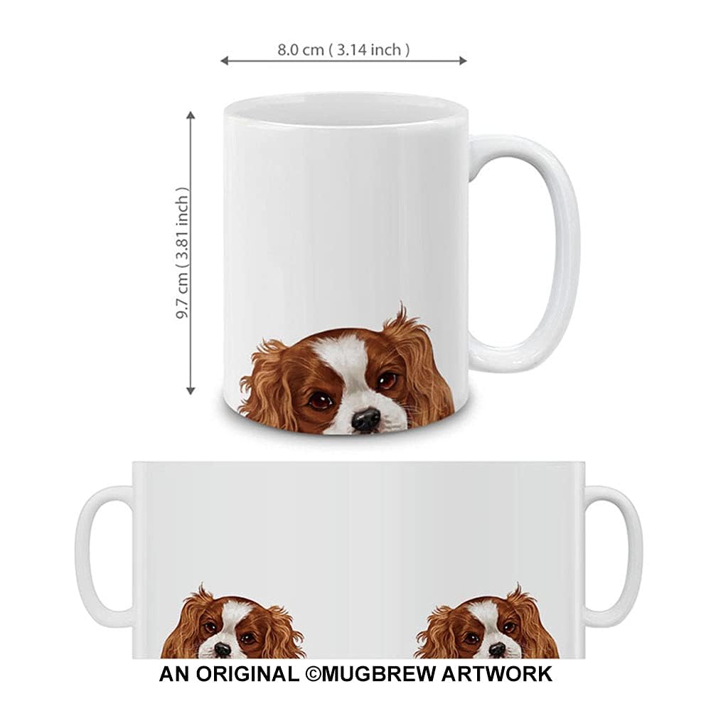 MUGBREW Cavalier King Charles Spaniel mug 11 oz capacity for hot drinks