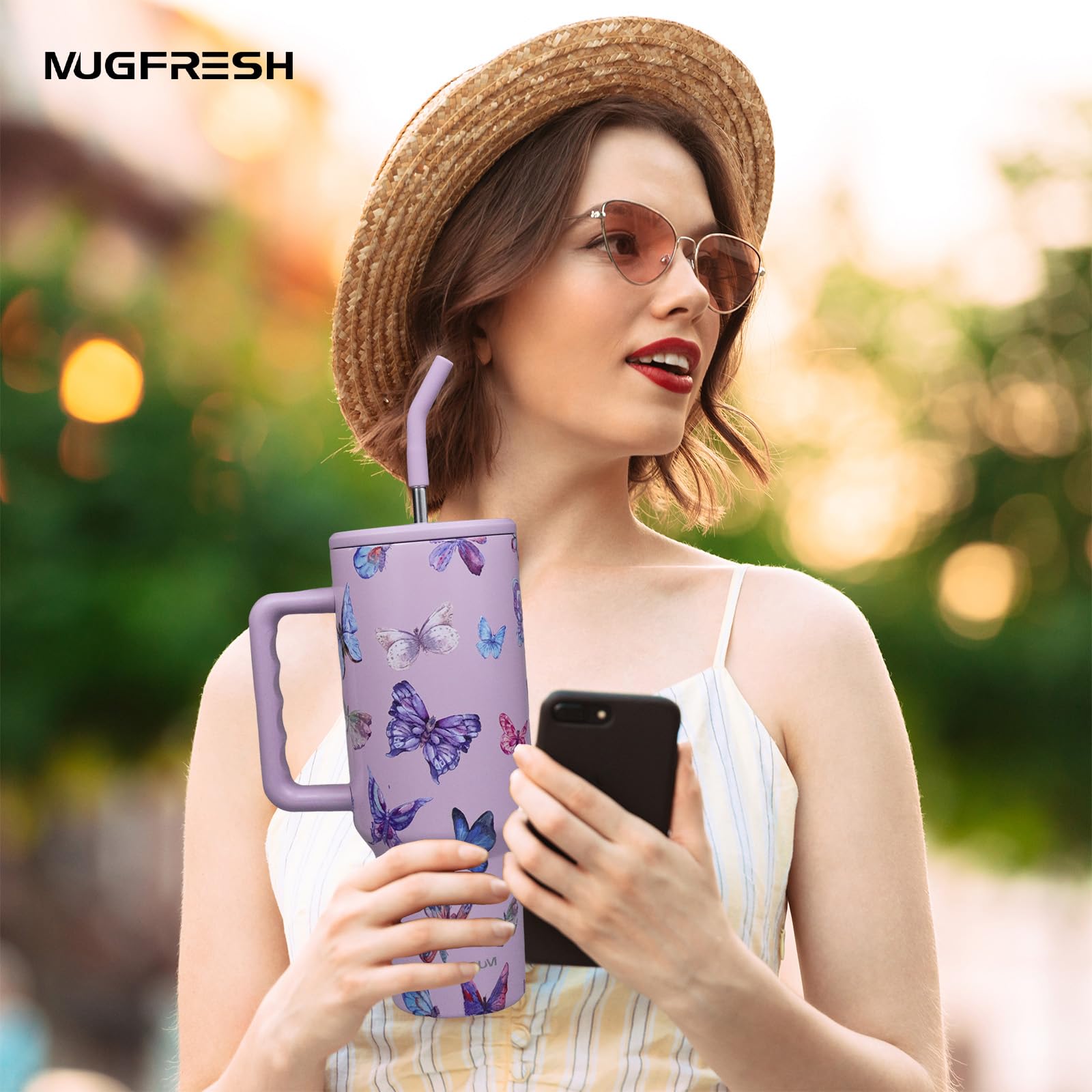 MugFresh Butterfly Tumbler gift-ready pack suited for gifting occasions.