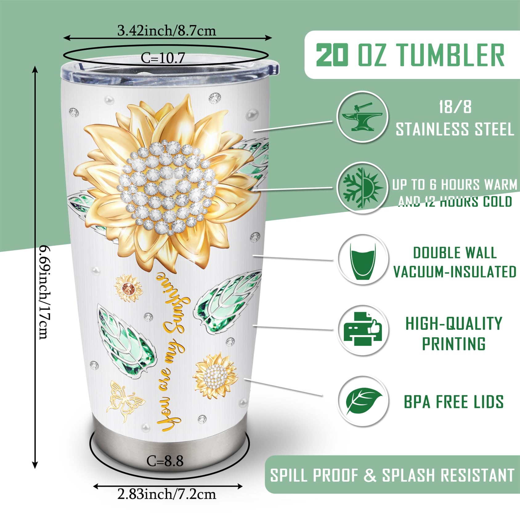 Muilzon 20oz tumbler demonstrates heat retention for warm drinks.