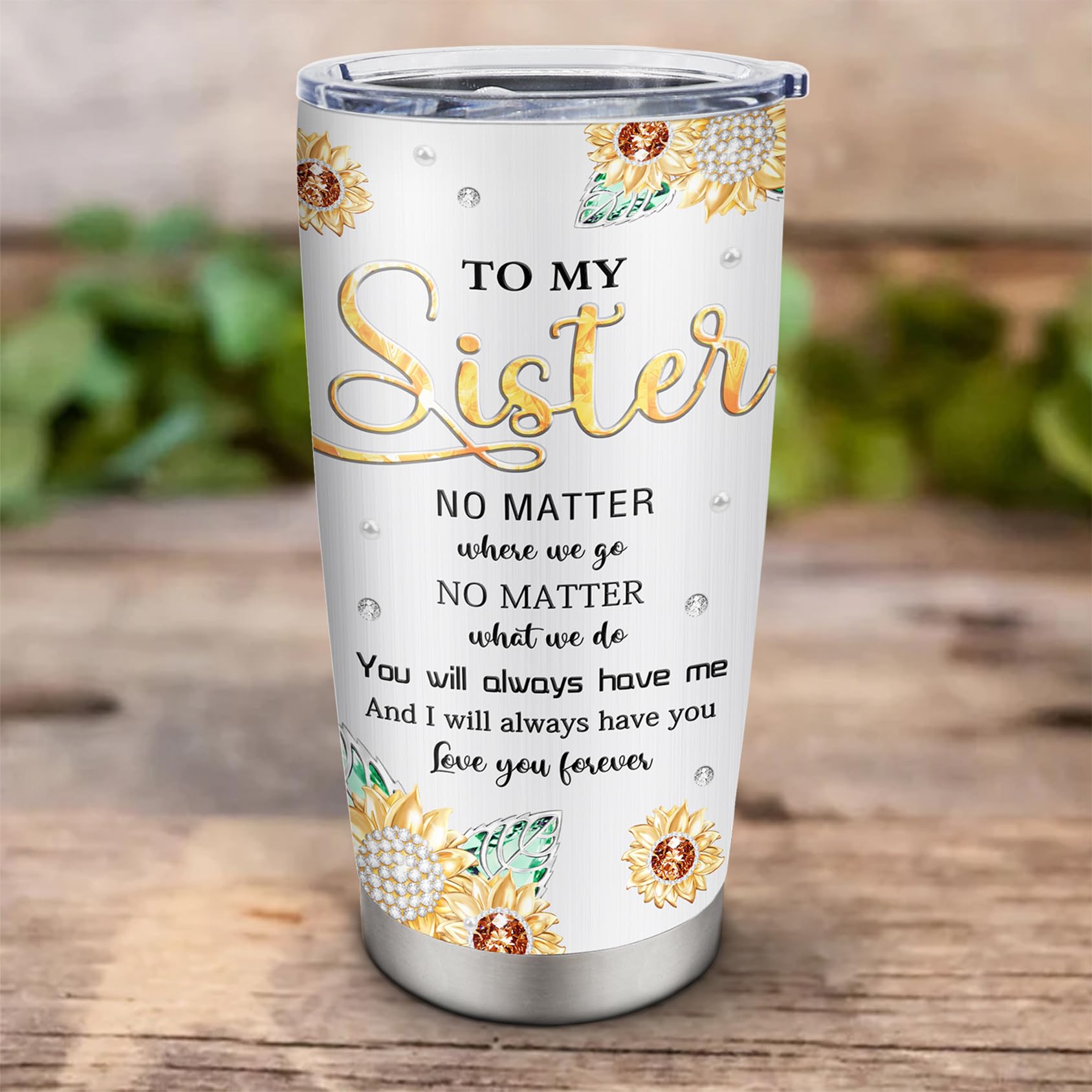 Muilzon sister gift tumbler packaging ready for gifting.