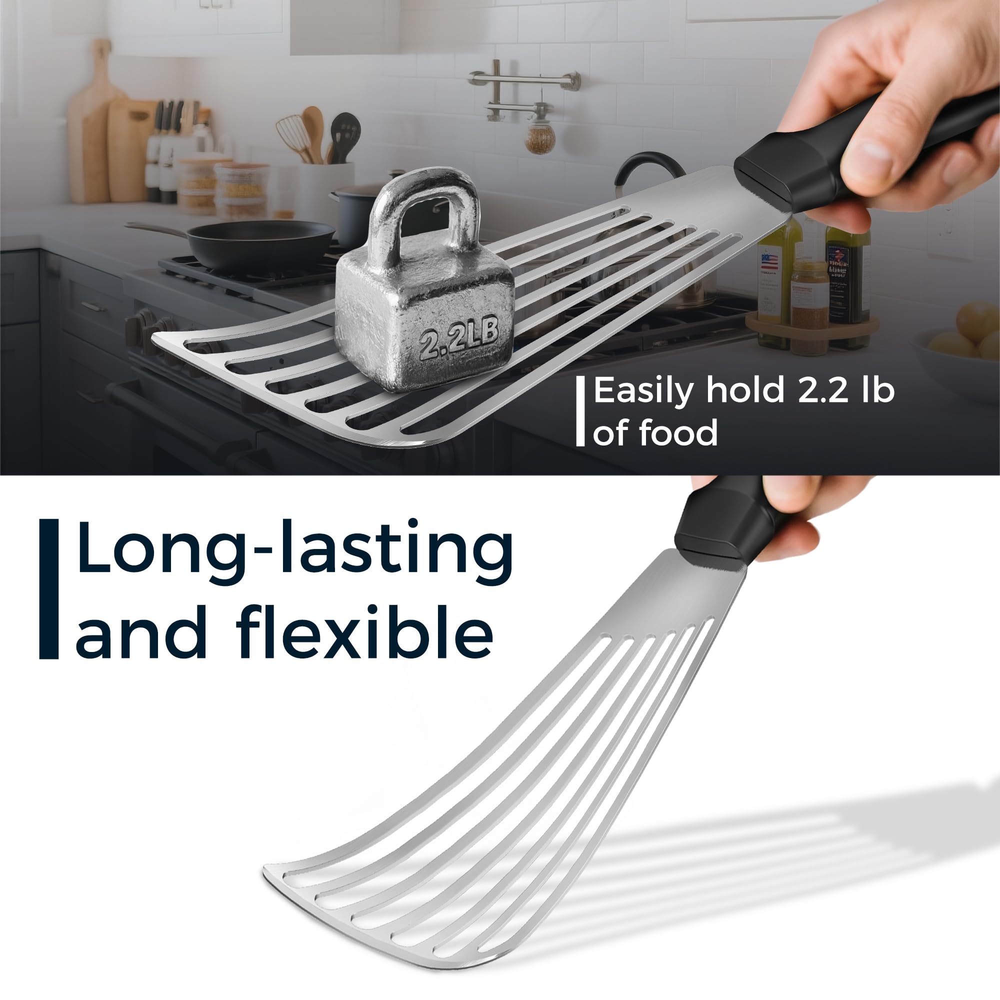 MUJINON easy-clean rivet-free handle for quick cleaning