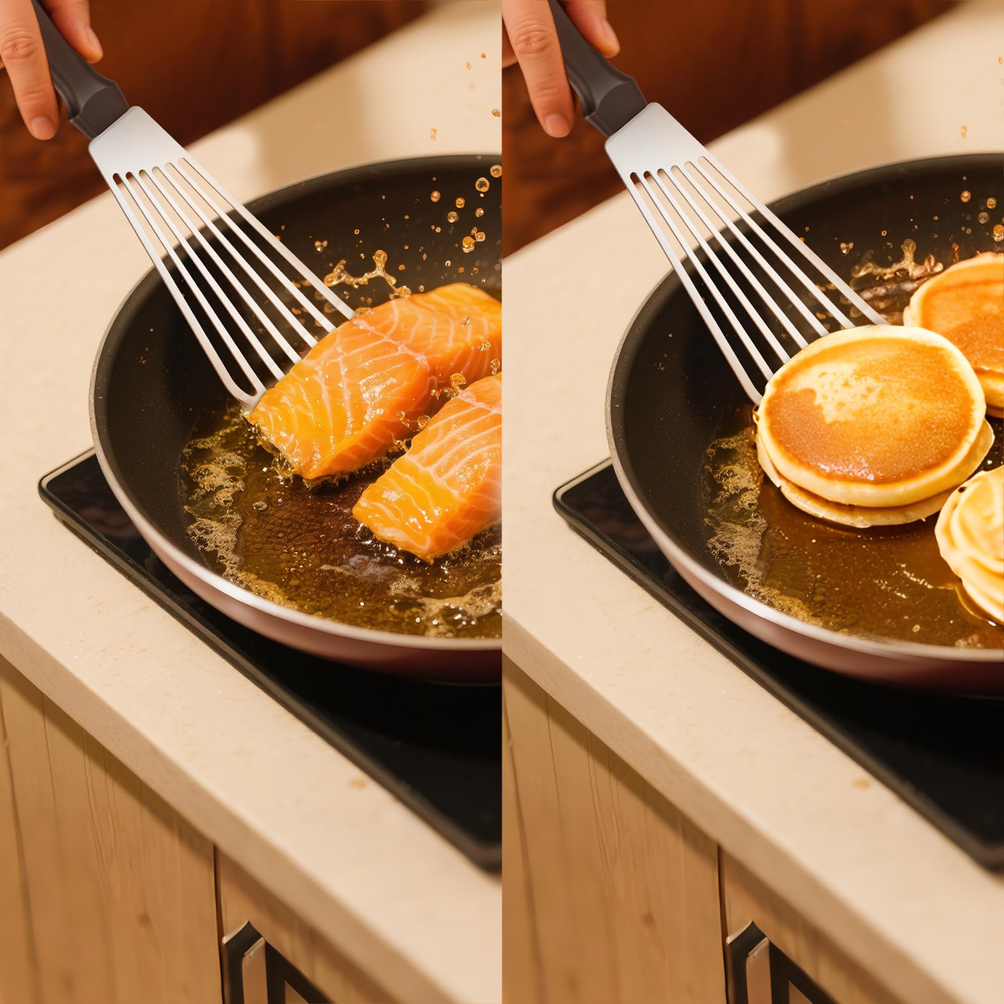 MUJINON brushed finish spatula complements cookware styles