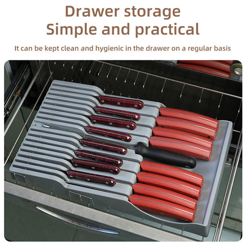 Mulikeer gift-ready knife organizer makes a thoughtful kitchen present.
