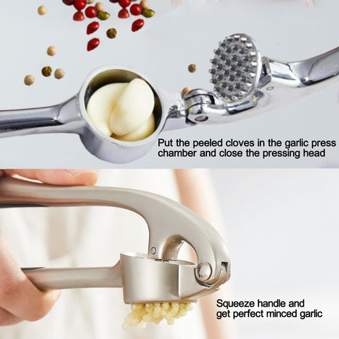 Mulire herb scissors cutting fresh herbs for effortless kitchen prep.