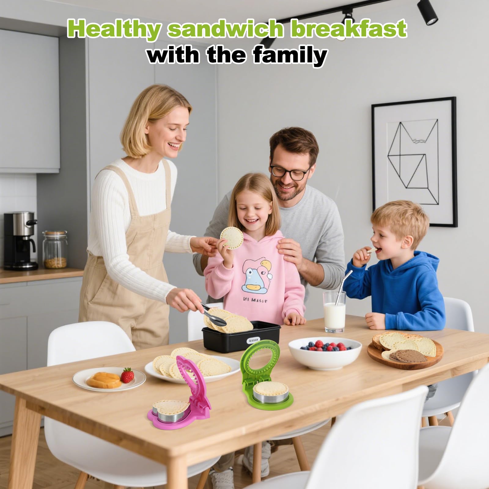 MULIRE lunchbox-ready sandwiches stay neat with secure edges and minimal waste.