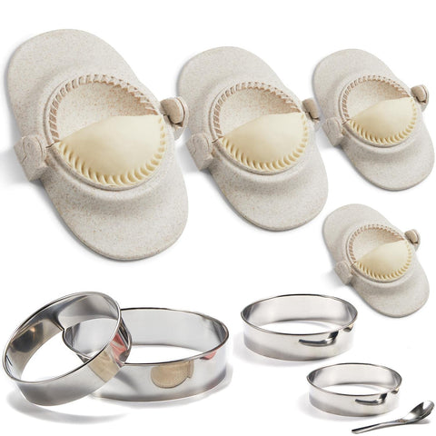 MUMSUNG 6-inch empanada press with deep belly for generous fillings