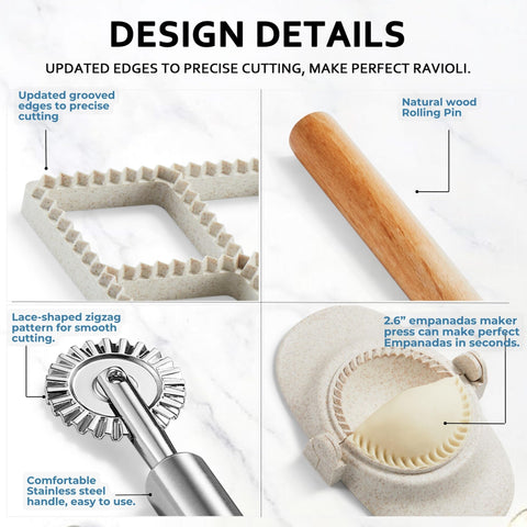 MUMSUNG Empanada Maker Press seals fillings into dumplings.