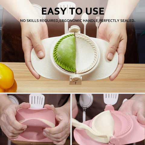 MUMSUNG five-point-five-inch dough cutter pairs with presses for consistent dough trims.