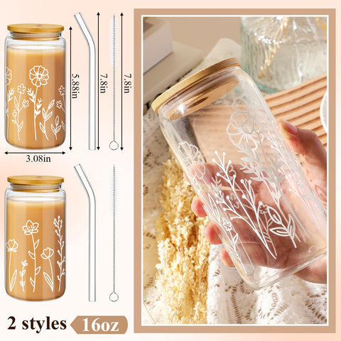 Mumufy bamboo lid for glass tumbler keeps drinks sealed with natural style.