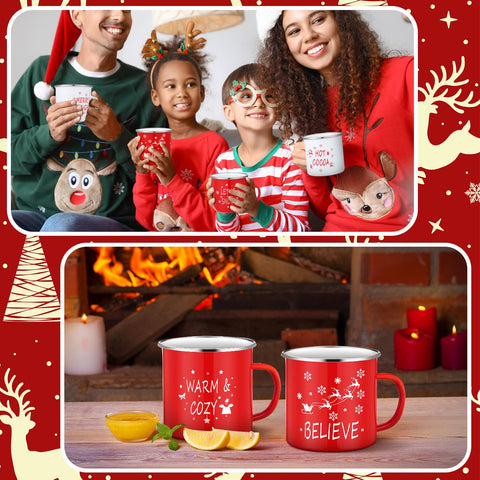 Mumufy winter mug set easy to clean and durable