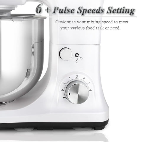 MURENKING six speeds with pulse for precise mixing and whipping.