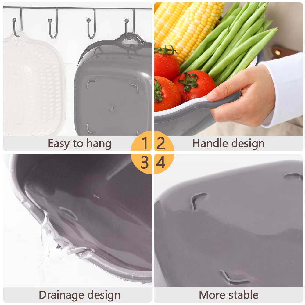 MuSgeIR small 7.48 x 7 x 3 inch basket perfect for herbs.