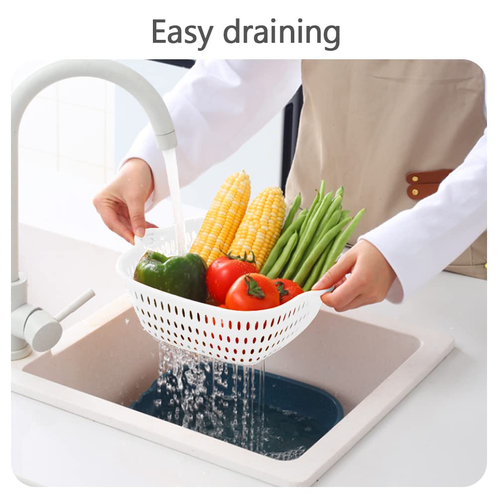 MuSgeIR medium 9 x 8.2 x 3.7 inch basket ideal for berries and small produce.
