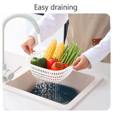 MuSgeIR medium 9 x 8.2 x 3.7 inch basket ideal for berries and small produce.