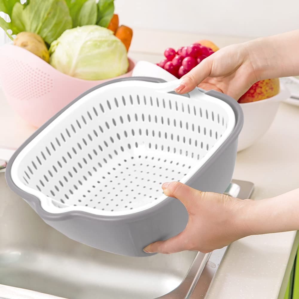 MuSgeIR versatile set supports washing and soaking fruits and vegetables.