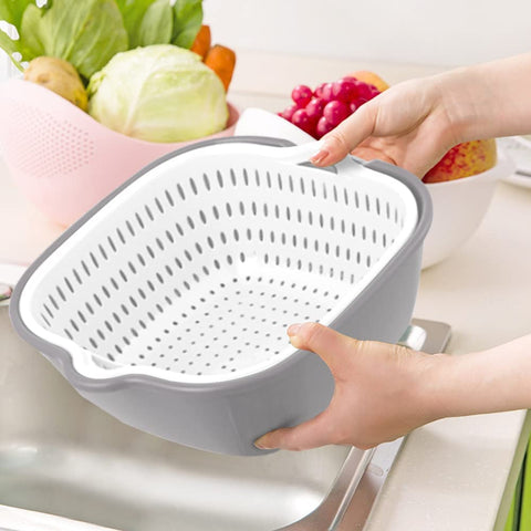 MuSgeIR versatile set supports washing and soaking fruits and vegetables.